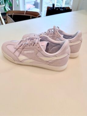 Reebok Campio XT Soccer Light Purple Suede Sneakers (Women)